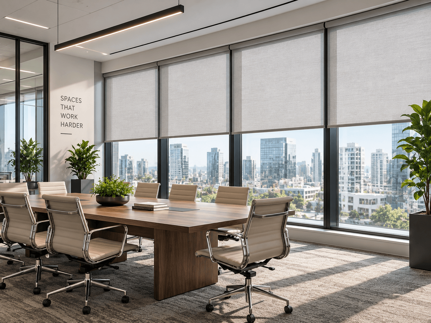 Offices window coverings