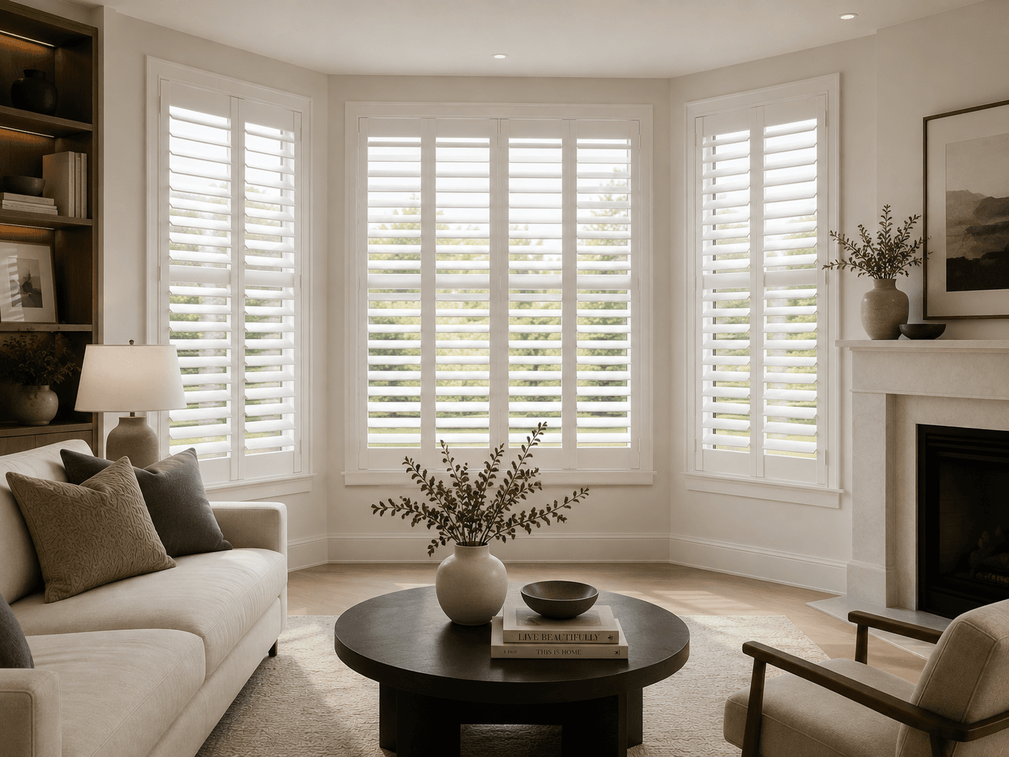 Shutters window covering