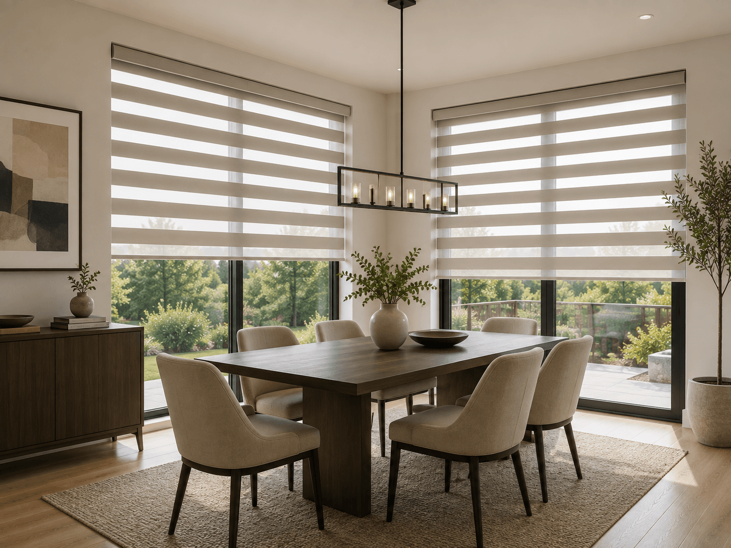 Zebra Blinds window covering